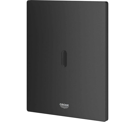 Смывное устройство Grohe Tectron Bau E, с инфракрасным управлением, матовый черный 39881KF0