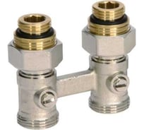 Комплект нижнего подключения VIESSMANN проходной, R 1/2, для двухтрубных систем, прямой 9573920