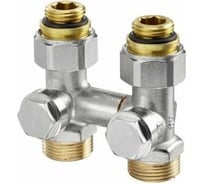Узел Oventrop Multiflex V, 1/2 НР х 3/4 НР, запорно-присоединительный 1016381