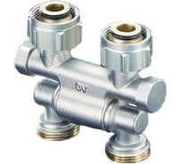 Узел Oventrop Multiflex F, 3/4 HГ x 3/4 HP, запорно-присоединительный, поворотный 1015711