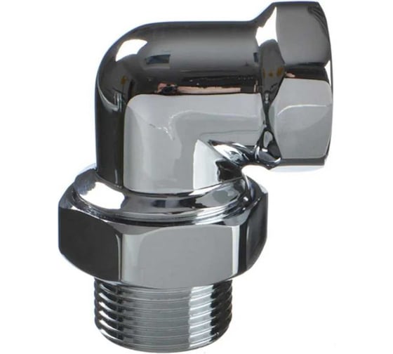 Угловая американка Terma 1" в/н, хром, для полотенцесушителя, пара 01527 29196
