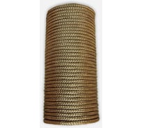 Базальтовый шнур BASFIBER диаметр 6 мм длина 50 м огнеупорный 700С уплотнительный 6-50