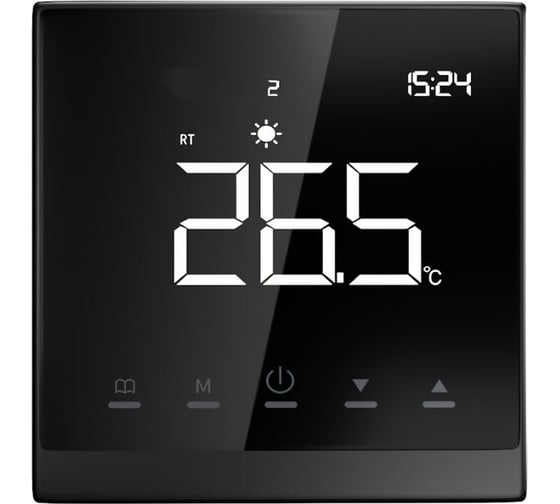 Терморегулятор Grandeks 17H / programm Black 5245