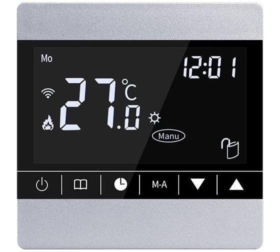 Терморегулятор Grandeks 15H WI-FI Silver 5244