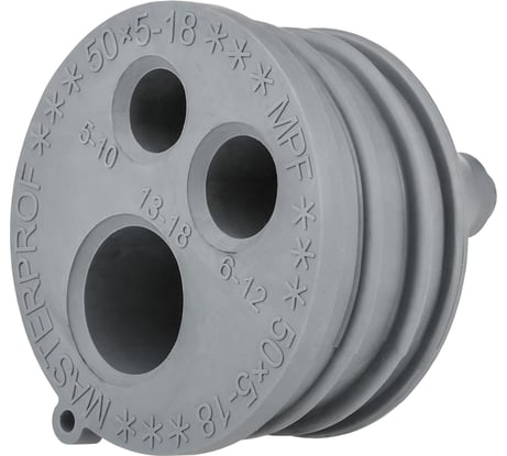 Манжета дренажная канализационная MPF серая 50x5-18, тэп ИС.131886