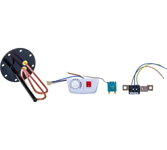 Тэн 3 кВт комплект KIT (фланец+тэн+термостат+контроллер) Parpol 999003