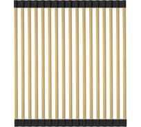 Ролл-мат Paulmark STEP брашированное золото, 330x375мм, R375-BG