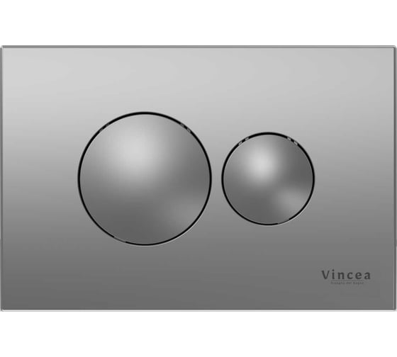 Кнопка смыва VINCEA цвет матовый серый VFP-731MG 1