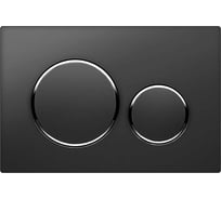 Кнопка смыва VINCEA цвет матовый черный VFP-005MB