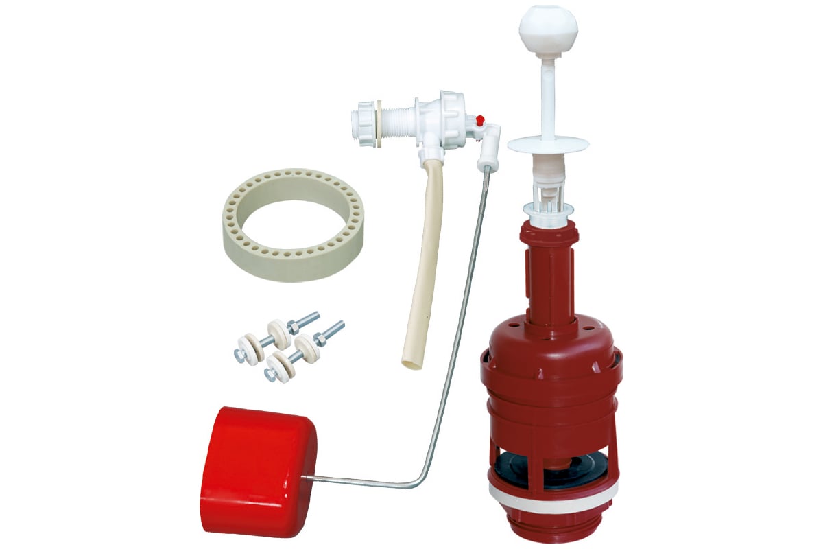 Арматура для унитаза Хома Норкин штоковая с мембранным клапаном 5271085 ...