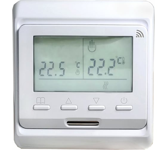 Терморегулятор E 51.716 (3.5 кВт) WiFi белый Истэк E 51.716 WiFi