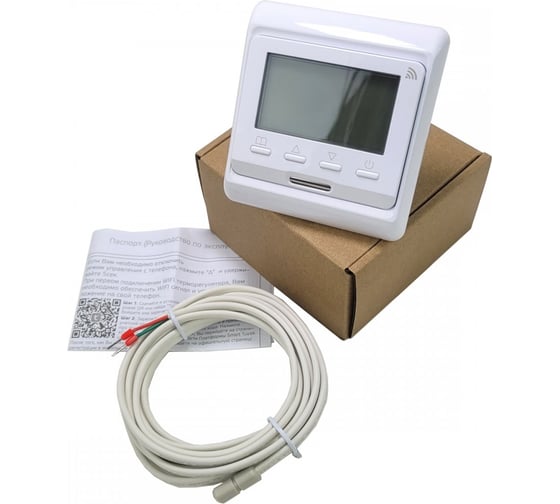Терморегулятор E 51.716 (3.5 кВт) WiFi белый Истэк E 51.716 WiFi