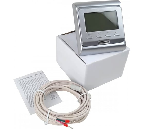 Терморегулятор Истэк E 51.716 (3.5 кВт) серебро 901682