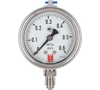 Манометр ДМ 3 063 Р (0-0.6) МПа, кл.1.5, М12x1.5 BD 1153100002