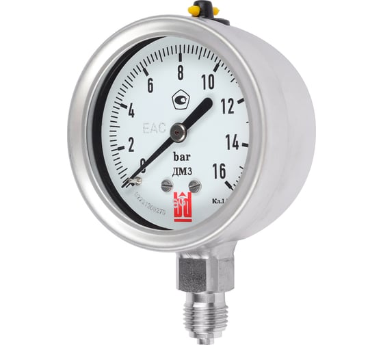 Манометр ДМ 3 063 Р (0-16) бар, кл.1.5, G1/4, DIN CASE BD 1153100005