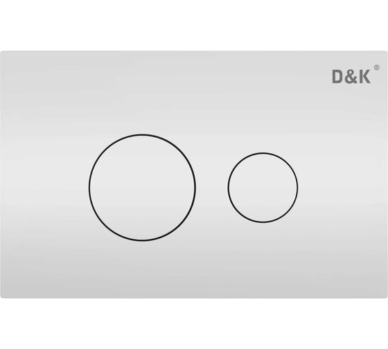 Клавиша смыва D&K Venice белый DB1029016
