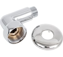 Угловое соединение для полотенцесушителя TIM вн/нар 1x1/2 (хром) 772378