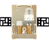 Терморегулирующий модуль для теплого пола с ручным клапаном PROFACTOR PF RVT 665
