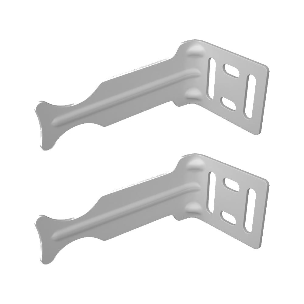 Комплект угловых кронштейнов Royal Thermo для радиатора отопления белый ...