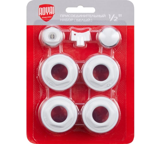 Присоединительный набор Royal Thermo 1/2" white НС-1156746 1