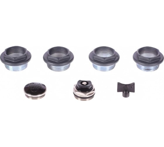 Присоединительный набор Royal Thermo 3/4" black НС-1156777