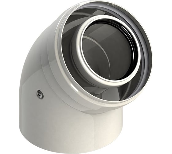 Колено для конденсационных котлов диаметр 60/100 мм MF 45 Royal Thermo НС-1089797