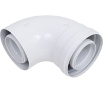 Колено подключения 90° диаметр 60/100 El, Bs, F, NF, U Royal Thermo НС-1012771