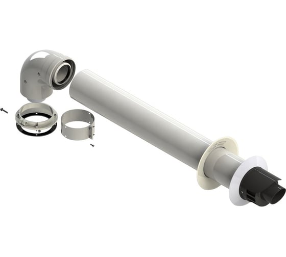 Коаксиальный универсальный комплект для конденсационных котлов Royal Thermo 60/100L НС-1089789 1