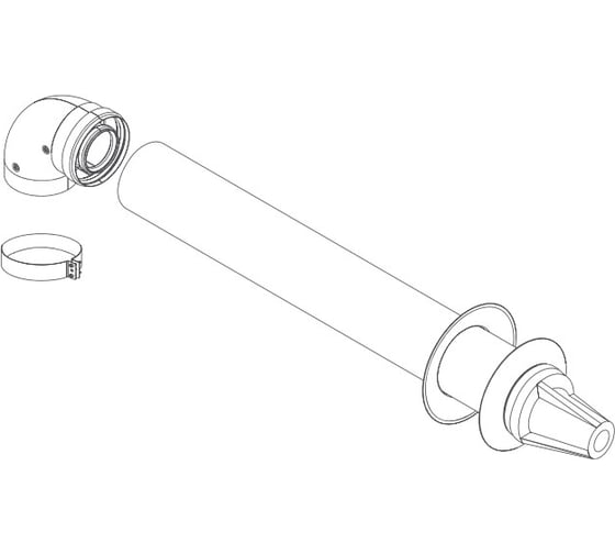 Коаксиальный комплект Royal Thermo 60/100L А НС-1032708 1