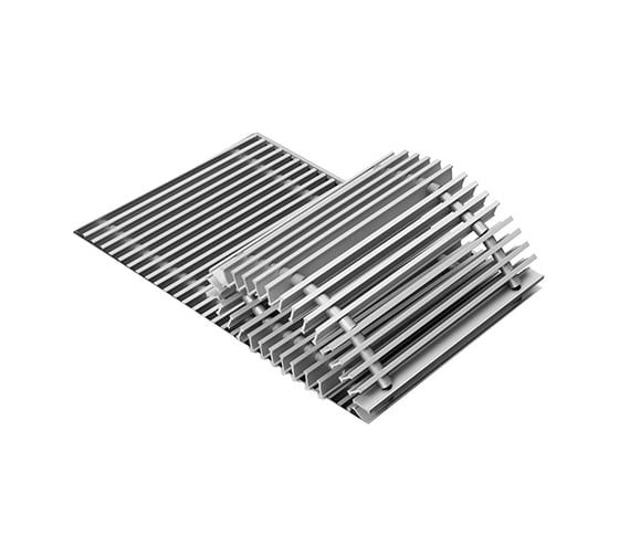 Рулонная алюминиевая решетка TECHNO PPA 200-2400 1