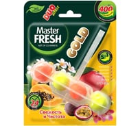 Подвесной блок для унитаза Master Fresh Duo Effect Gold 5 в 1, тропик 263903