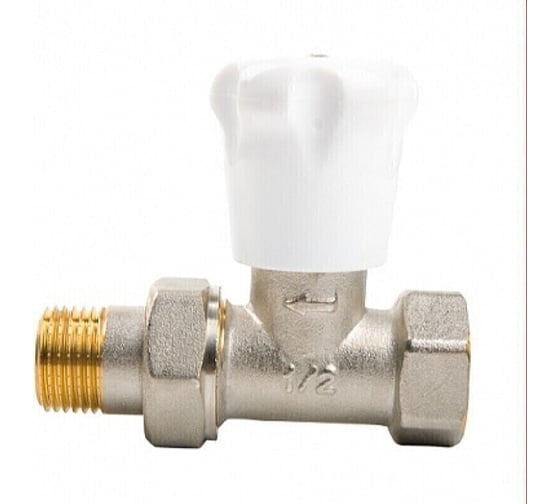 Кран для радиатора Millennium 1/2", прямой, верхний 031925