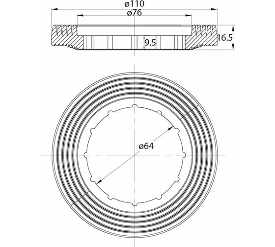 Впускной клапан IDDIS нижний подвод F012400-0007