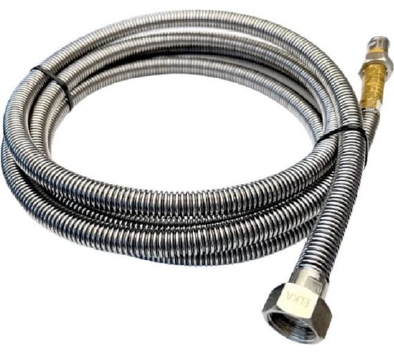Сильфонная подводка для газа ELKA 1/2" 3,0 м вн/вн 772051В