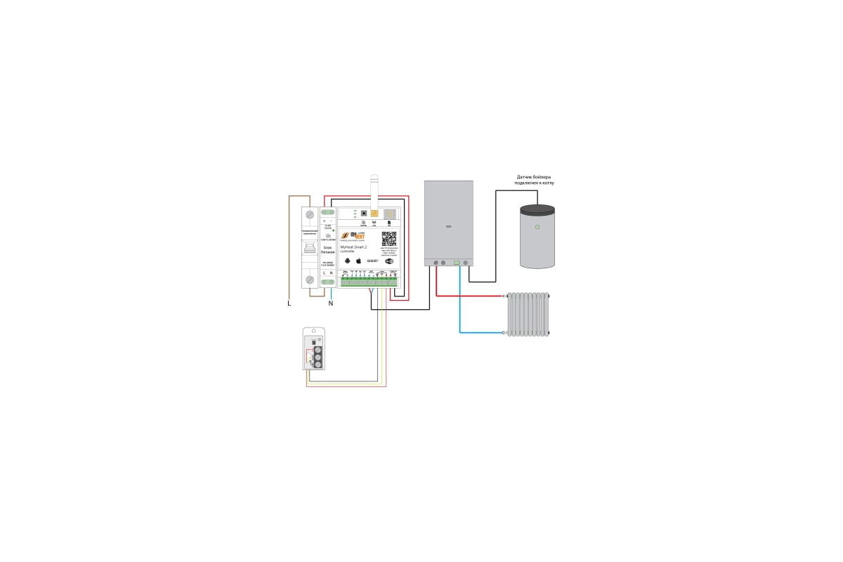 Контроллер Эван MY HEAT SMART 2 6281 - выгодная цена, отзывы, характеристики, фо