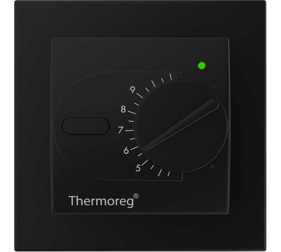 Терморегулятор Thermo reg TI-200 Design Black 7350049070711