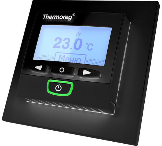 Терморегулятор Thermo reg TI-950 Design Black 7350049070704