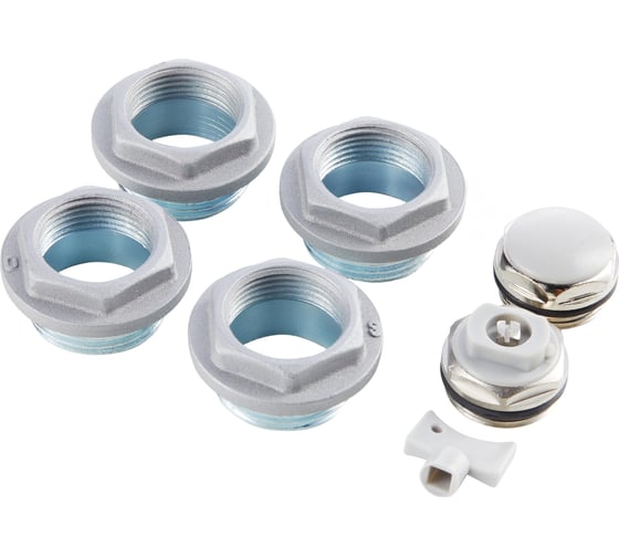 Присоединительный набор Royal Thermo 3/4'' silver НС-1156765