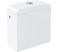 Смывной бачок для унитаза Euro Ceramic, подводка сбоку, альпин-белый 39333000