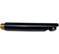 Излив из стены RavSlezak loira плоский, 170 мм, цвет черный матовый TLR001CMAT