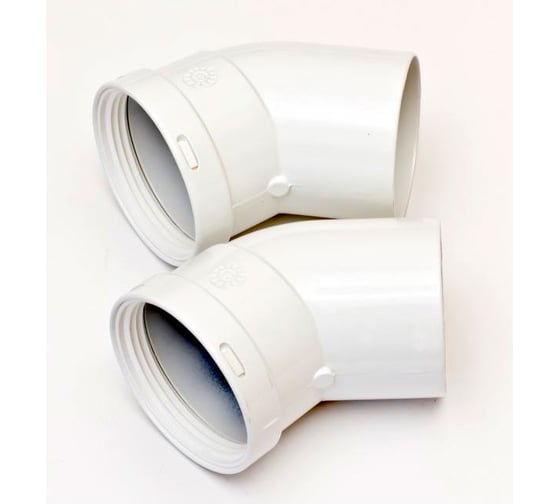 Отвод ARISTON 45 M/F d80, 2 шт. 3318020 1