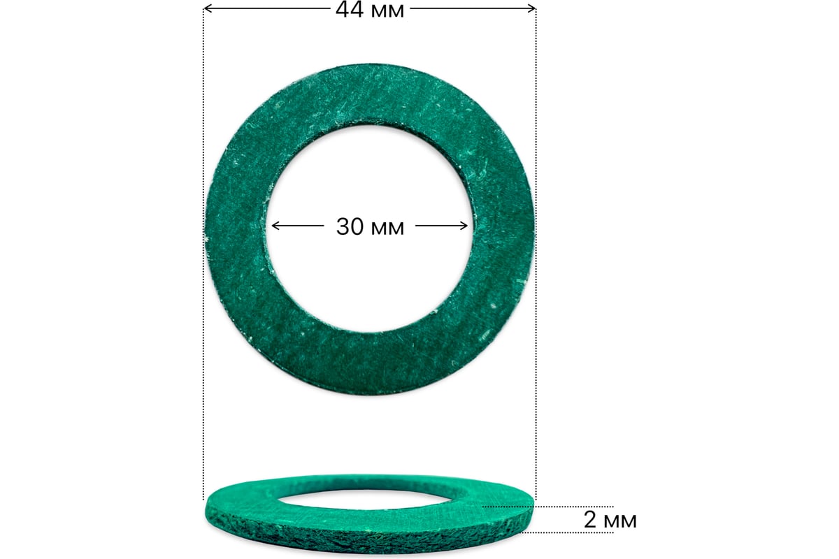 Набор прокладок из безасбестового паронита Профитт 1 1/2" 30x44x2 - 5 ...