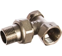 Угловой запорно-регулируемый клапан PRO AQUA 1/2 LVA-m15-f15x