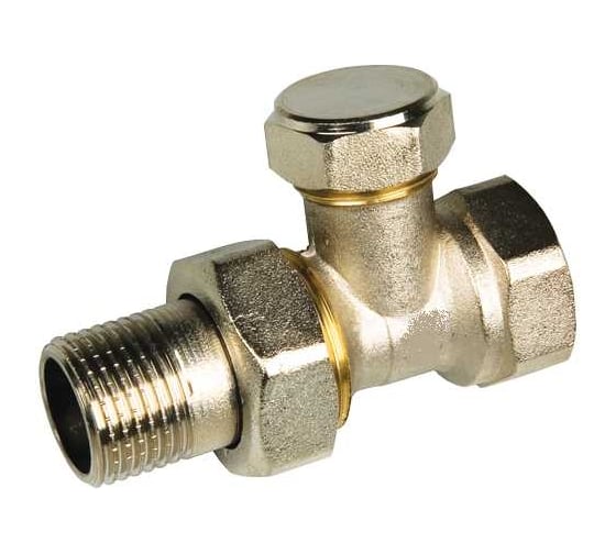 Настроечный прямой радиаторный вентиль BYR PEX 3/4" MF 8222