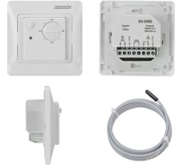 Терморегулятор механический REXANT rx-308g белый (совместим с schneider серии glossa, atlas, sedna, w59) 51-0825