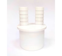 Переходник двойной для промывных фильтров Санакс d50 773354 773350