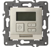 Терморегулятор ЭРА 14-4111-04 универс. 230В-Imax16А, IP20, Elegance, шампань Б0034378