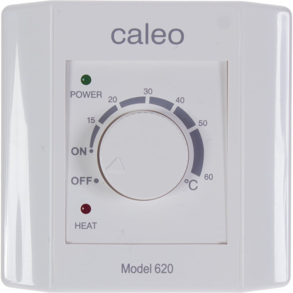Терморегулятор Caleo 620 встраиваемый аналоговый, 3,5 кВт КА000001396 ...