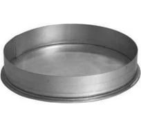Заглушка для круглых воздуховодов ООО Вентмаркет d120 из нержавеющей стали aisi 304 ZK120nerz