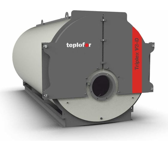 Трехходовой водогрейный котел Teplofor Triplex V3-D 13000 (13000 кВт, давление 6 бар) 8880135